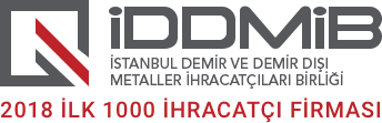 İSTANBUL DEMİR VE DEMİR DIŞI METALLER İHRACATÇILARI BİRLİĞİ | İlk 1000 Firma